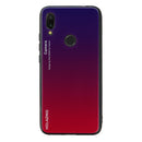 Bakeey Gradient Color Tempered Glass + Soft TPU Back Cover Protective Case for Xiaomi Redmi 7 / Redmi Y3