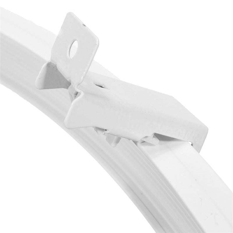 3 Meter Cuttable Bendable Curtain Track Rail for Straight Bay Windows Caravan Curtain Rod