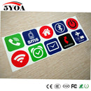 10pcs Ntag213 NFC Tag Card Stickers Label Rfid Tag Card Adhesive Key llaveros  Token Patrol