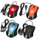 1000 DPI Optical Gaming Mouse Mice USB Wired For PC Computer Laptop Desktop