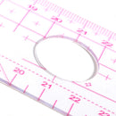 52cm Plastic Clothing Measuring Ruler Curve Ruler Metric Sewing Ruler For Dressmaking Tailor