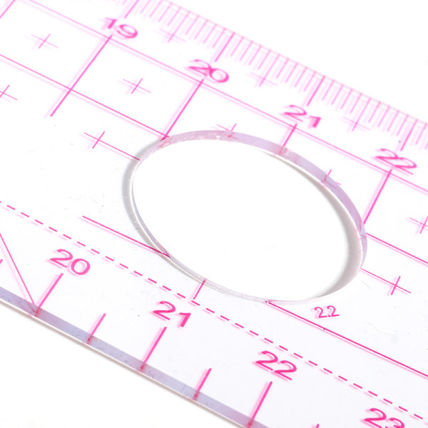 52cm Plastic Clothing Measuring Ruler Curve Ruler Metric Sewing Ruler For Dressmaking Tailor