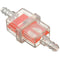 5pcs 6mm Inline Fuel Oil Filter for Motorcycle Moped Scooter Dirt Bike Red