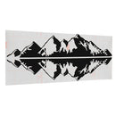76x16cm Snow Mountain Car Stickers Vinyl Decal Auto Body Truck Tailgate Window Door Universal