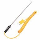 5pcs K-Type Thermocouple Probe Stainless Steel Temperature Sensor
