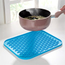 Silicone Non-slip Mat Heat Resistant Table Placemat Kitchen Sink Dishes Cup Dry Coaster