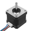 Machifit NEMA17 Stepper Motor with 400mm T8 Lead Screw Mounted Ball Bearing and Shaft Coupling