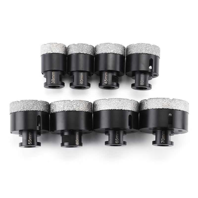 38mm-70mm M14 Diamond Drilling Bits Tile Marble Granite Drilling Hole Saw Cutter