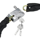 BIKIGHT 1.8m Metal Chain Lock Outdoor Motorbike Bicycle Scooter Padlock Cycling E-bike Lock