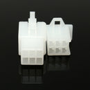 40 Sets Autos Car Motorcycle Electrical 2.8 mm 2 3 4 6 Pin Wire Connector Terminal Connectors