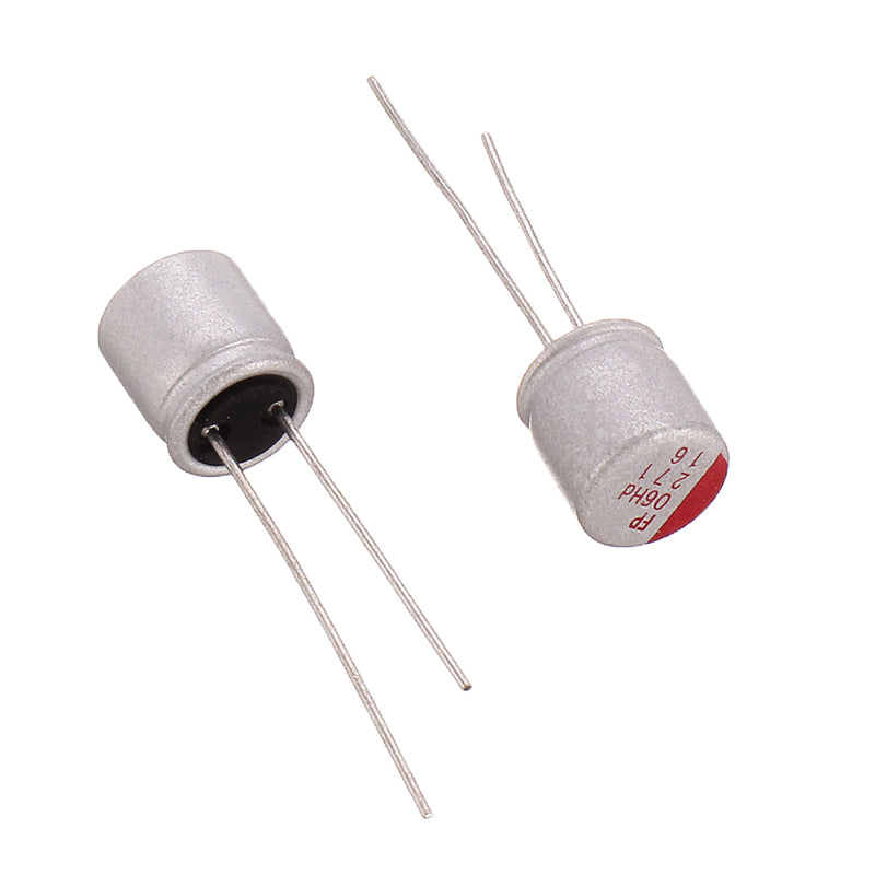 200pcs 270uF 16V 8x8mm Low ESR 16V270uF For Motherboard VGA Solid Capacitor