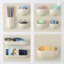 Seamless Bathroom Toothbrush Holder Bath Shaver Organizer Paste Hanger