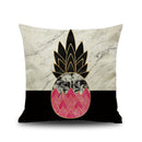 INS Nordic Pineapple Cactus Geometric Style Linen Cushion Cover Home Sofa Art Decor Seat Pillow Case