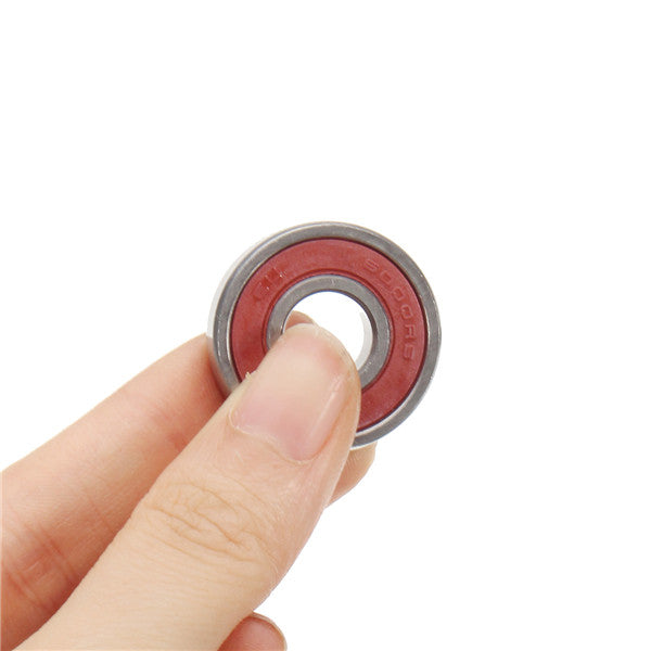 6000 2RS Ball Bearing 10x26x8mm Red Sealed Rubber Shields Deep Groove Ball Bearing