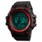 SKMEI 1356 Compass Pedometer Calorie Sport Watch Chronograph World Time Stopwatch Digital Watch