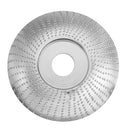 Drillpro 85x16/110x22mm Arc Wood Carving Disc Shaping Disc Angle Grinding Wheel Sanding Carving Rotary Tool Abrasive Disc for Angle Grinder