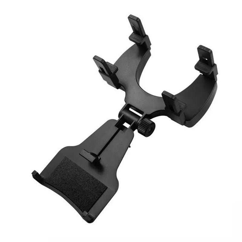 Universal Rear View Mirror Car Mount Phone Holder Bracket Cradle For 3.5-5.0'' Smart Phone