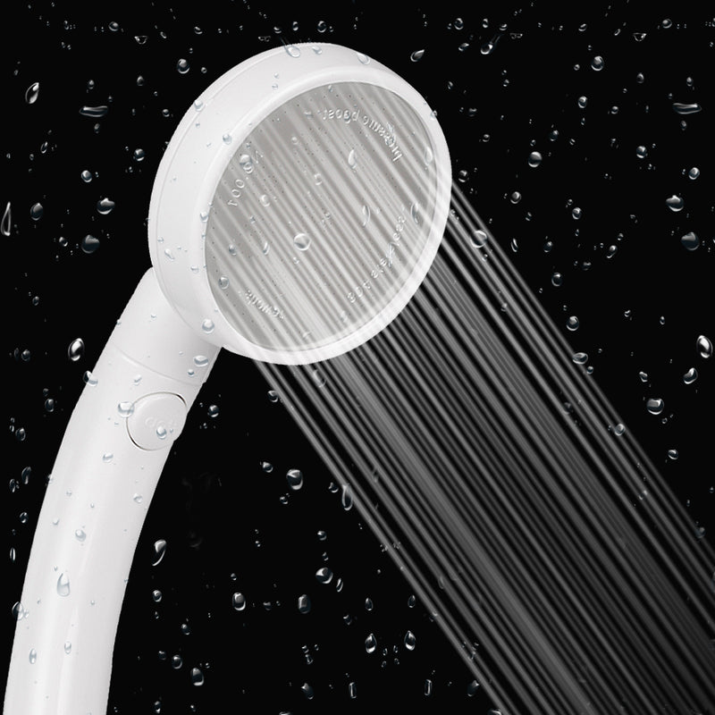 Pressurized Water-saving Detachable Shower Head With Push Button 360 Rotation