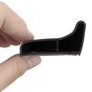 4.9ft Universal Black Car Auto Rear Roof Trunk Spoiler Wing Lip Sticker Kit