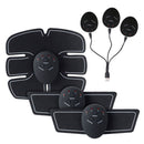 Smart Rechargeable Electric EMS Abdominal Muscle Trainer Abdominal Arm Butt Lazy Fitness Training Weight Lost Massager Pads USB Charging Battery Powered