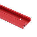 400-1200mm Red Aluminum Alloy 45 Type T-Track Woodworking T-slot Miter Track/Table Saw Router Miter Gauge