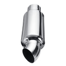2 Inch Car Exhaust Muffler Resonator Stainless Steel Burnt Tip And Silencer