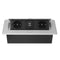 Socket Floor Table Socket 2 EU Plug & 2 USB Socket Charger