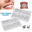 Roth/Mbt Dental Orthodontic Bracket With Hooked Wire Bow Bracket Teeth Redress Bracket