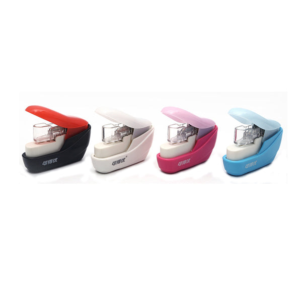 Nail--Free Mini-Compact Stapler For Business And Economic Creative Stationery; Needle-Free Student Stapler