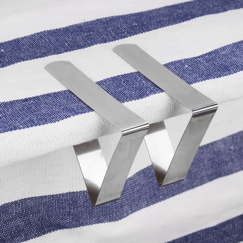 10pcs 403 Stainless Steel Table Cloth Clips Picnic Dinning Desk Cloth Bed Sheet Clip