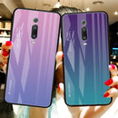 Bakeey Gradient Color Tempered Glass + Soft TPU Back Cover Protective Case for Xiaomi Mi 9T / Xiaomi Mi9T Pro / Xiaomi Redmi K20 / Redmi K20 PRO