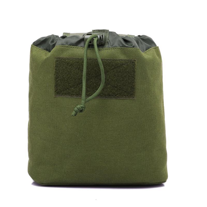 ZANLURE 1000D Nylon Waterproof Tactical Bag Multifunctional Folding Outdoor Hiking Travel Tool Bag Drawstring Storage Bag