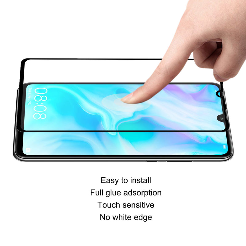 Enkay 2PCS 0.1mm Full Cover Soft Flexible Tempered Glass Screen Protector For Huawei P30 Lite / Huawei Nova 4e
