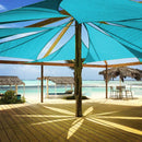 Outdoor Shade Sunscreen Waterproof Triangular UV Sunshade Sail Combination Net Triangle Sun Sail Tent Camping Garden