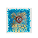 Crystals Apatite Orgone Gemstone Pyramid Meditation Yoga Energy Generator Healing