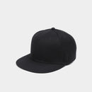 NUZADA Cotton Baseball Cap Flat Brim Hat Hip-Hop Pure Color Men Women Adjustable Cycling Hat