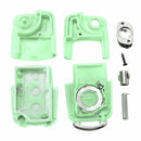 For VW Golf Passat Beetle Jetta Polo Bora 3 Button Car Key Fob Case Replacement 7 Colors