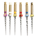 6pcs Dental Universal Endodontic Rotary Files Assorted SX-F3 21mm Dental Tools
