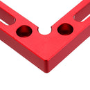 Upgrade Aluminium Alloy 90 Degree 120x120mm Precision Clamping Square Woodworking Machinist Square Positioning Right Angle Clamping Measure