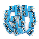 200pcs 2 Pin Plug-In Screw Terminal Block Connector 5.08mm Pitch