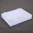 44 Grids Empty Nail Tips Storage Box Clear Nail Art Decoration Container Case Display