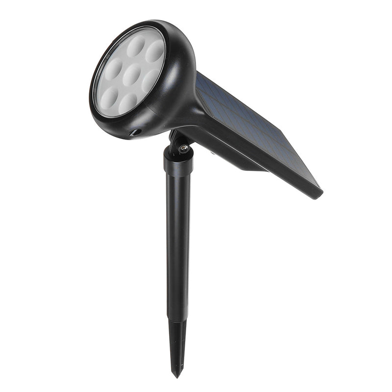 Solar Power 7 LED RGB Spot Light Outdoor Garden Yard Lawn Path Patio Wall Lamp
