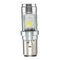 BA20D 6000K 10W LED 1000LM COB Headlight Bulb For Motor Bike Scooter