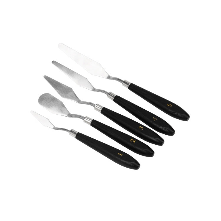 5PCS Different Size Stainless Steel Blade Tool Kit For 3D Printer Heated Bed Platform