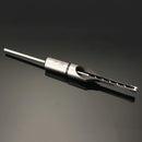 6.35/7.94/9.5/12.7mm Woodworking Square Hole Drill Bit Mortising Chisel 1/4 to 1/2 Inch