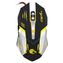HXSJ 5000DPI 6 Buttons 7 Color Effect Optical Gaming Mouse Adjustable DPI for PC Desktop