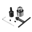 Drillpro 0.3-4mm Mini Electric Drill Chuck JTO Taper with 8mm Shaft Connecting Rod for Motor