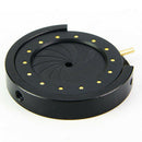 1.5-25MM Manual Zoom Adjustable Aperture Diaphragm for Microscope Camera