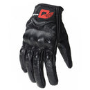 GHOST RACING Touch Screen Leather Gloves Motorcycle Bicycle Protective