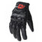 GHOST RACING Touch Screen Leather Gloves Motorcycle Bicycle Protective